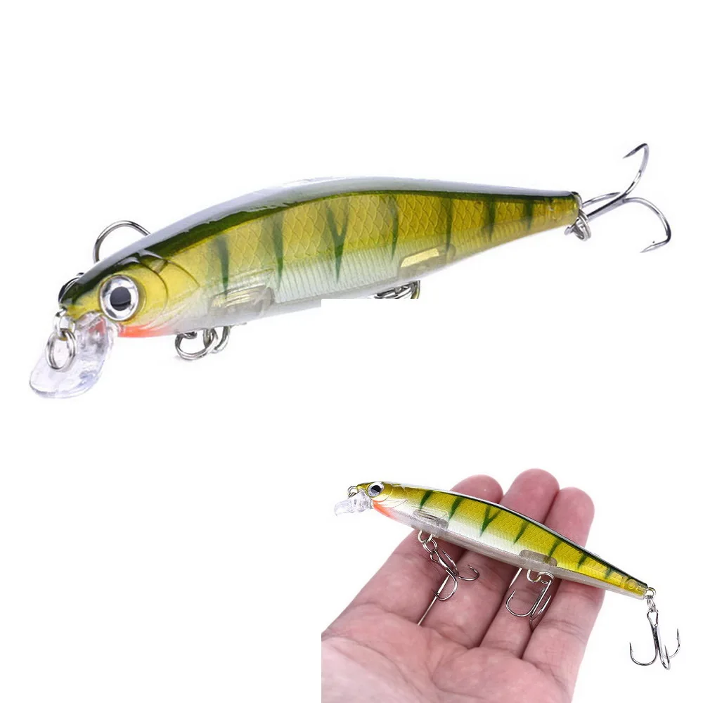 110mm 13g Swimbaits Bass pez grande señuelo de pesca Wobblers cebo duro Crankbait lengua corta señuelo de pececillo para equipo de pesca de Lucio