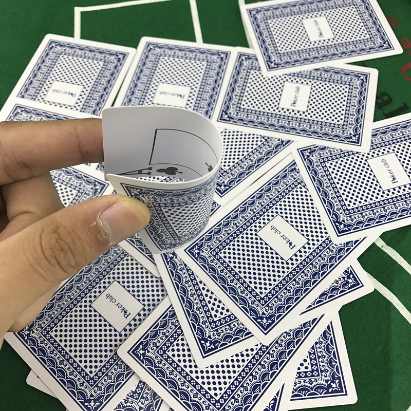 Juego de cartas de plástico de Baccarat Texas Hold'em, baraja impermeable, póker, Club, juegos de mesa, 2,48x3,46 pulgadas, Yernea, 2 unidades por juego