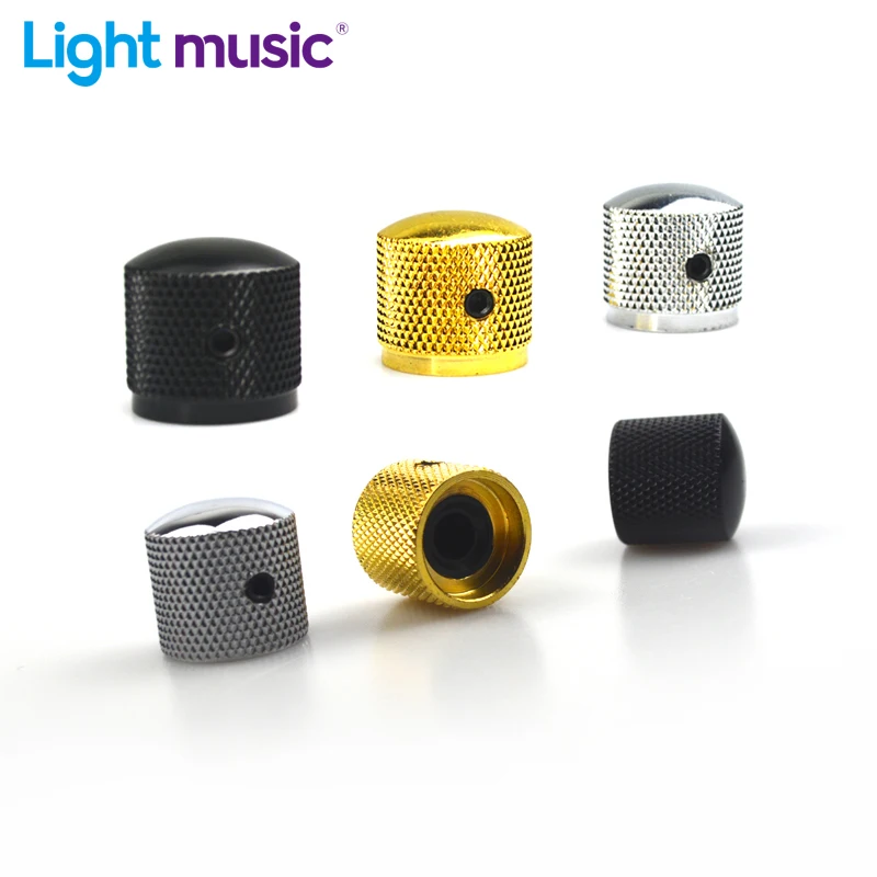 Kim Loại Chuyên Nghiệp Đàn Guitar Màu Núm Chỉnh Âm Lượng Chiết Áp Quốc Lớn Phần Guitar Đẩy Núm Có Lỗ Guitarra Phụ Kiện