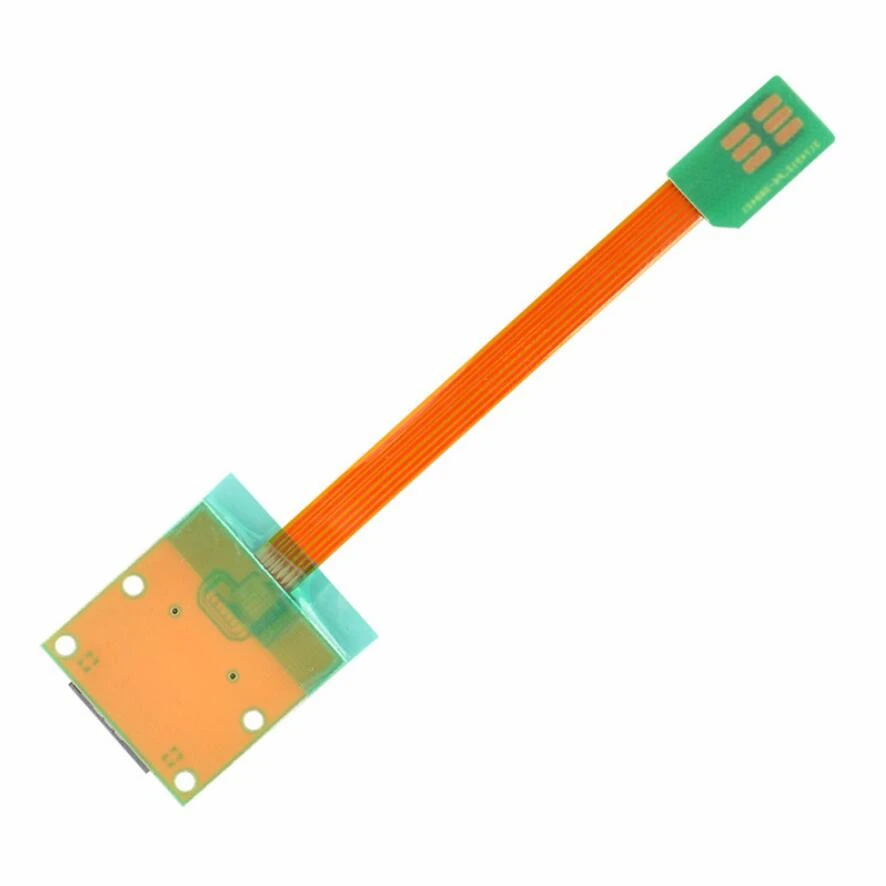 SIM มาตรฐานสายเคเบิลตัวแปลง FPC สาย15ซม.30ซม.2FF 3FF 4FF Nano บวกขนาดขนาด PCB Fixed Board