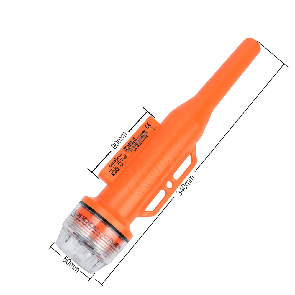 Socotran ST-109M Mềm Thuyền Sử Dụng Lưới Đánh Cá Vị Trí Đo Gửi AIS Vị Trí Có Ăng Ten IPX7 GPS Chống Mất Theo Dõi thiết Bị Định Vị