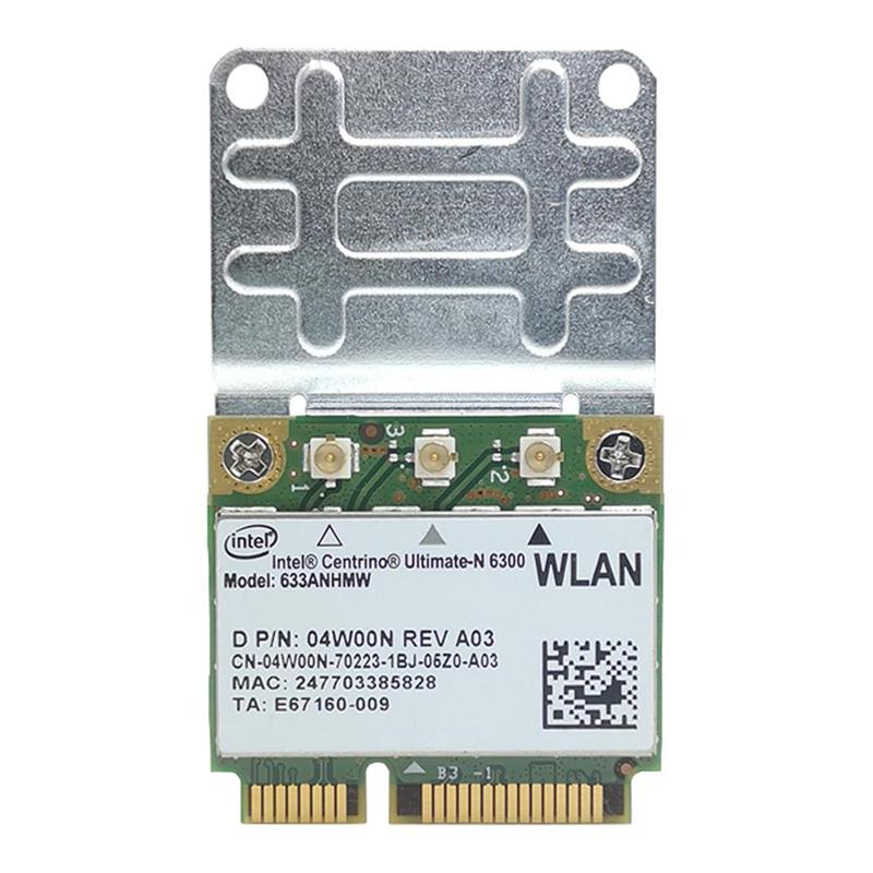 Nowy Mini Metal od połowy wysokości do pełnej wysokości karty bezprzewodowej WiFi PCI-Express uchwyt do adaptera ze śrubami