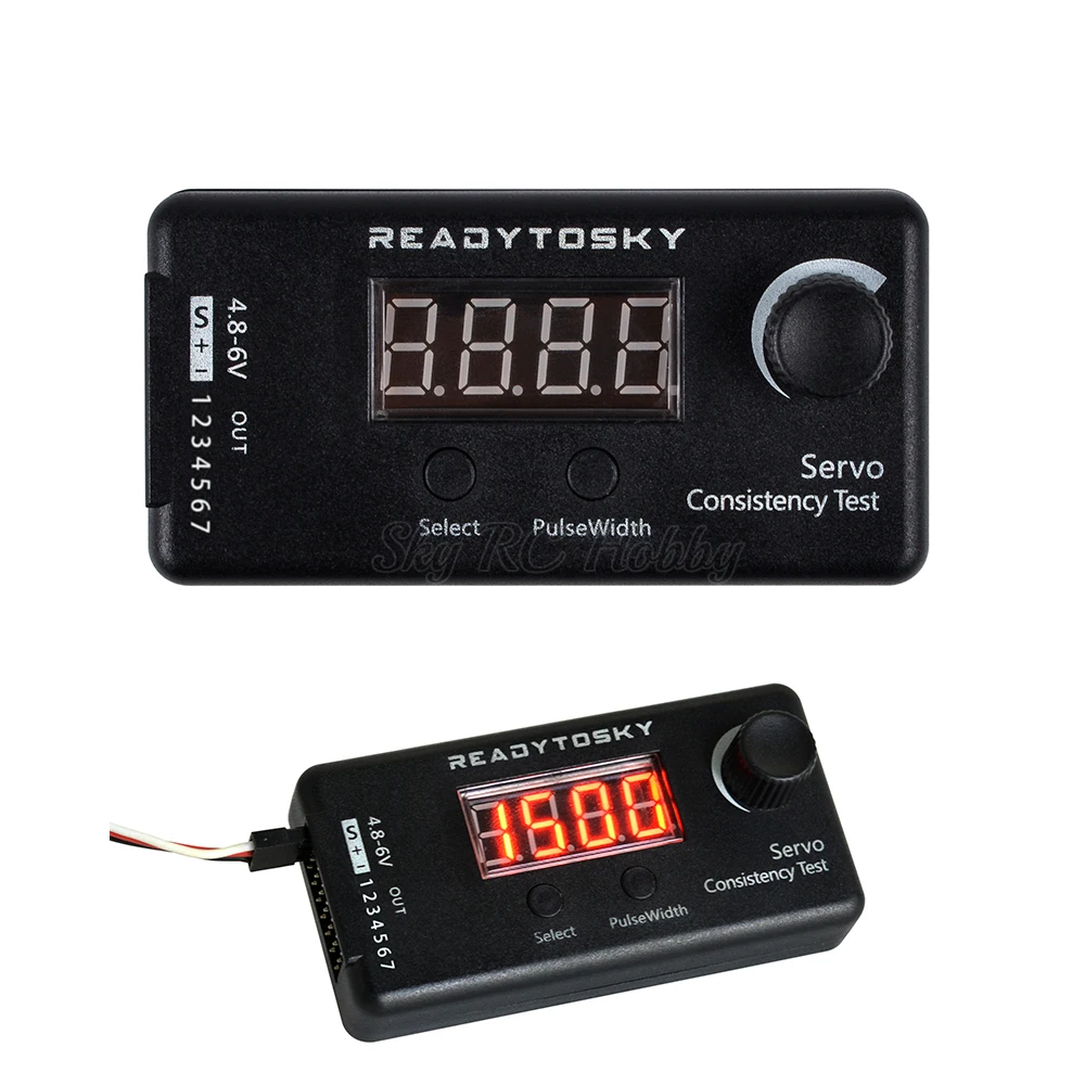 Kỹ Thuật Số MỚI Servo Bút Thử/ESC Nhất Quán Bút Thử cho FPV RC Trực Thăng Máy Bay Xe Servo Bút Thử Dụng Cụ