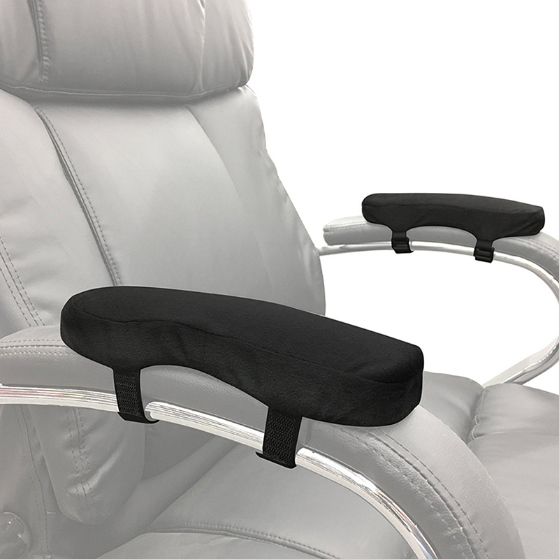 Funda de descanso de brazo para silla de oficina, almohadillas cómodas para reposabrazos, coderas de espuma para antebrazo, 1 unidad