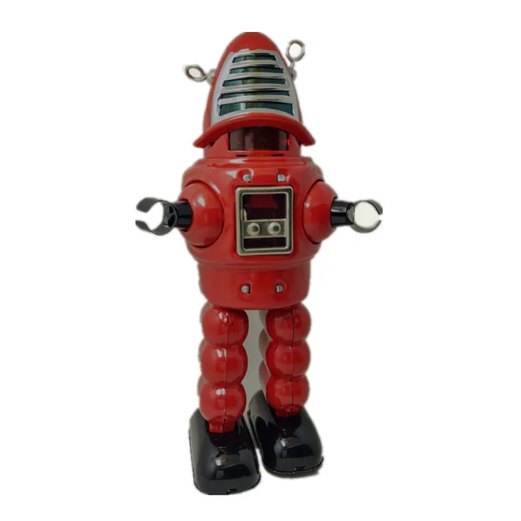 子供と大人のためのレトロな風のおもちゃ,金属製のタング,機械式,装飾ロボット,時計,おもちゃ,子供のためのギフト