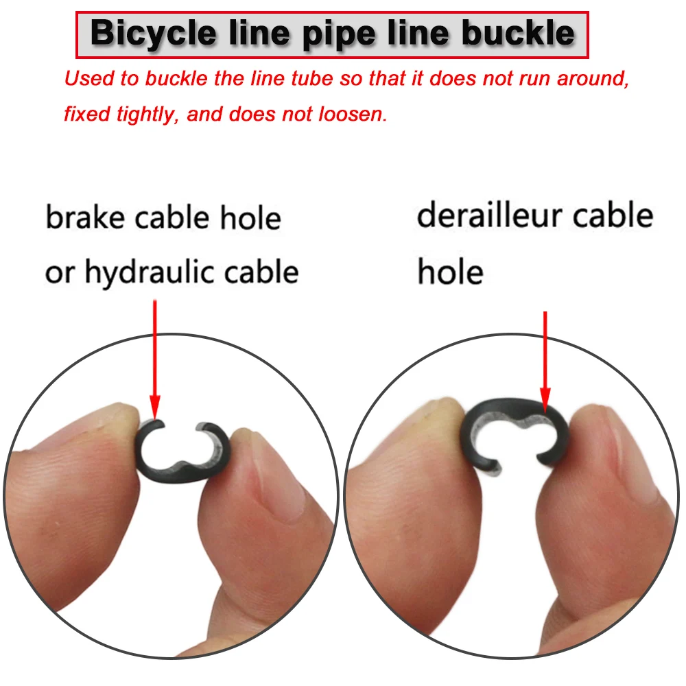10 Chiếc MTB Xe Đạp Đường Bộ Thủy Lực Phanh Đĩa Cơ Dịch Chuyển Cáp Hướng Dẫn Vòi Khung Đèn Thân Mến Dòng Nhà Ở Cho Khổng Lồ BMX DH Một Phần