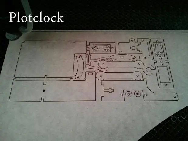 Mã Nguồn Mở Plotclock Đế Nhỏ Đồng Hồ Cho Arduino Thao Túng Viết Vẽ Diy Robot Máy Làm Pragramming Thân Chi Tiết Đồ Chơi