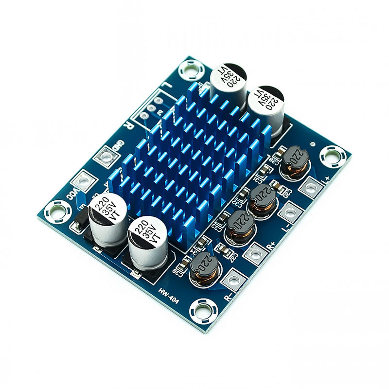 Módulo amplificador Mp3 de 30W y 30W, placa de amplificador de potencia de Audio Digital, Clase D, Dc8-26v, CC, 3a, 12V, 24V