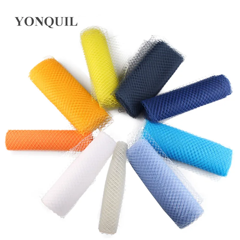 25/45 CM Breite Russische Schleier Hut Vogelkäfig Schleier Netting Mesh Stoff Für Hochzeit Mode Trim Netting DIY Haar Zubehör