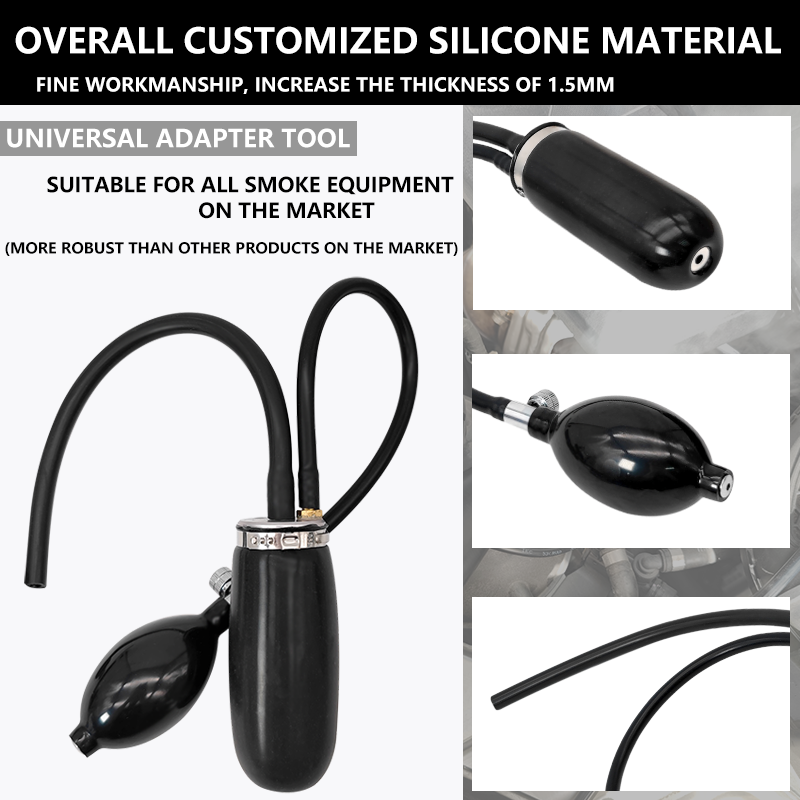 Universele Easy Intake Adapter Diagnostic Tool Quick Seal Entree adapter Adapter voor rooklekdetector Airbag tool