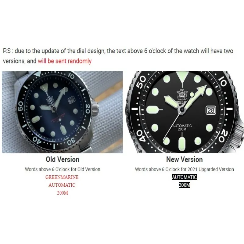 Reloj Steeldive SD1996 para hombre, reloj de buceo, reloj mecánico automático para hombre, pulsera NH35 de 41mm, reloj de buceo, relojes para hombre