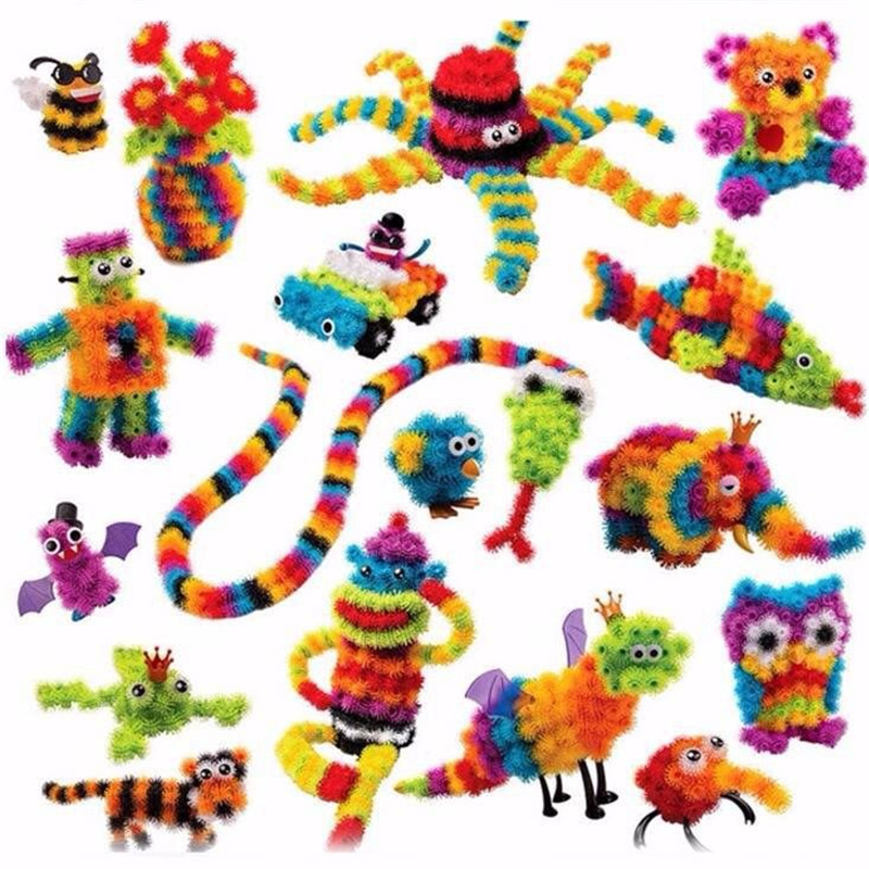 子供のための魔法のソンーンボール建設ビルディングブロック、べたつかない、創造的なパズル、子供のためのDIY組み立ておもちゃ