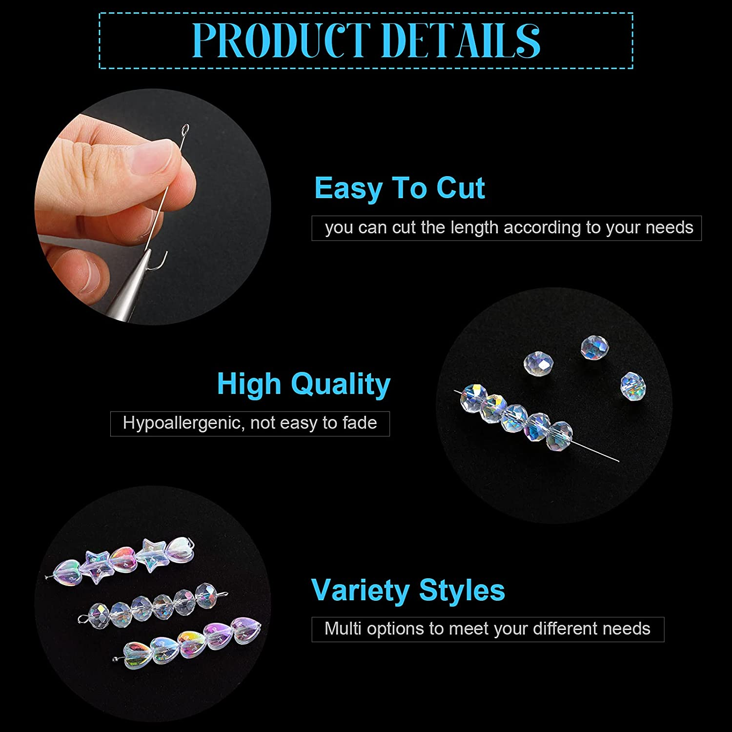 50-100 個ステンレス鋼ヘッドアイフラットヘッドピンゴールドシルバーメッキボールヘッドピンジュエリー所見作成アクセサリー