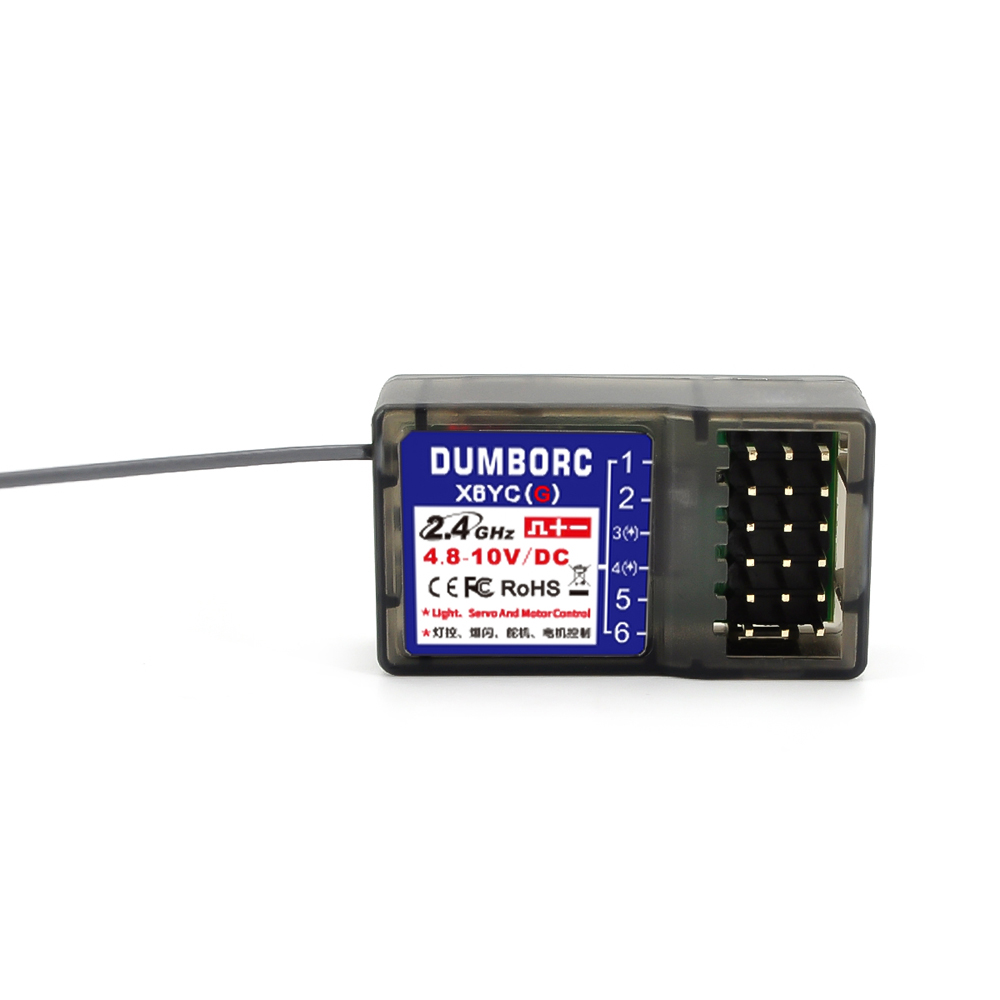 DUMBORC X6FG X6F X6DC X6DCG X6YC X6YCG 2,4G 6CH Empfänger mit Gyro für RC DUMBORC X6 X4 X5 Sender Fernbedienung