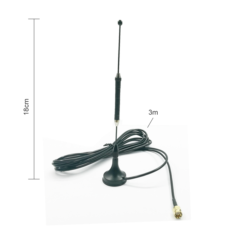 Gws 4g lte Antenne 10dbi sma männliche Antenne 0, 3-0, 5-698 MHz iot magnetische Basis 3m Saug antenne drahtloses Kabel für Modem router