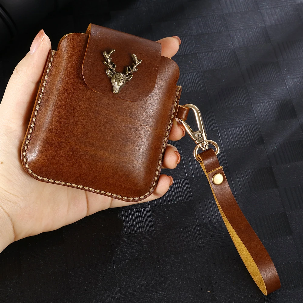 Sarung Casing Penutup untuk Samsung Galaxy Z Flip3 5G dengan Penjepit Sabuk untuk Samsung Galaxy Z Flip 3 Kulit Asli Tas Pinggang