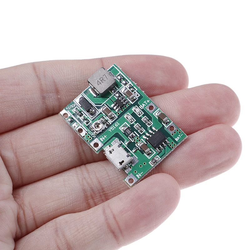 Multímetro Lipo de litio USB, modificación de batería 18650, 3,7 V a 5V, 9V, carga, módulo integrado de descarga