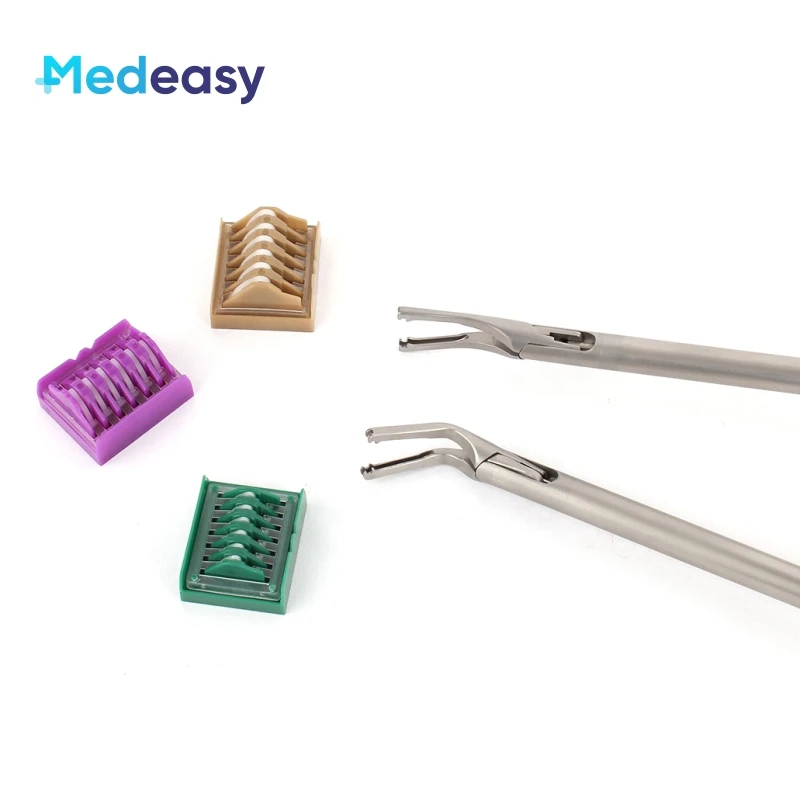 Laparoscopic Plastic Polymer Clips Ligating Applier Surgical Endoscopic Hemolok Clip Applicator
