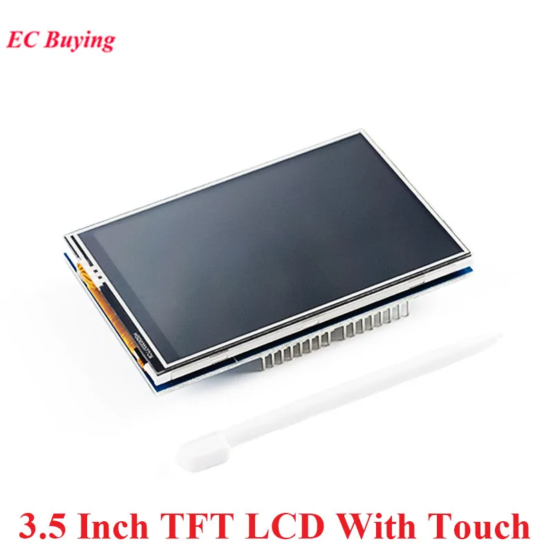 3,5-дюймовый 3,5-дюймовый TFT LCD цветной сенсорный экран дисплей модуль 480x320 Ultra HD ILI9486 привод совместимый с UNO Mega2560 для Arduino