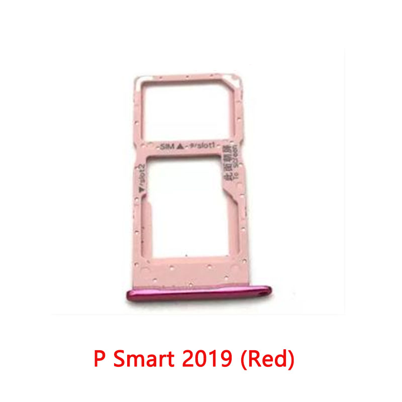 Khay Sim Dành Cho Huawei P Thông Minh 2019 Thẻ Sim Khe Cắm Thẻ SD Khay Đựng Adapter Dành Cho Huawei Y7 Y6 pro 2017 SD Thẻ Khay Đựng