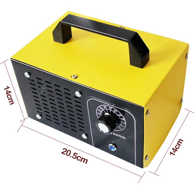 ATWFS Ozone Generator 220V 60G เครื่องฟอกอากาศ Ozono ฆ่าเชื้อฆ่าเชื้อ Ozonizer เครื่องฟอกอากาศทําความสะอาดฟอร์มาลดีไฮ