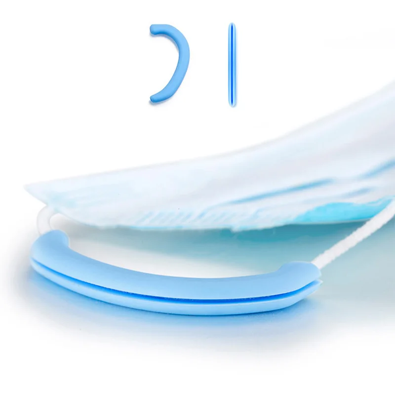 Orejeras de silicona suave antidolor elásticas portátiles, Protector de máscara, funda de cuerda, banda protectora reutilizable, accesorios de hebilla