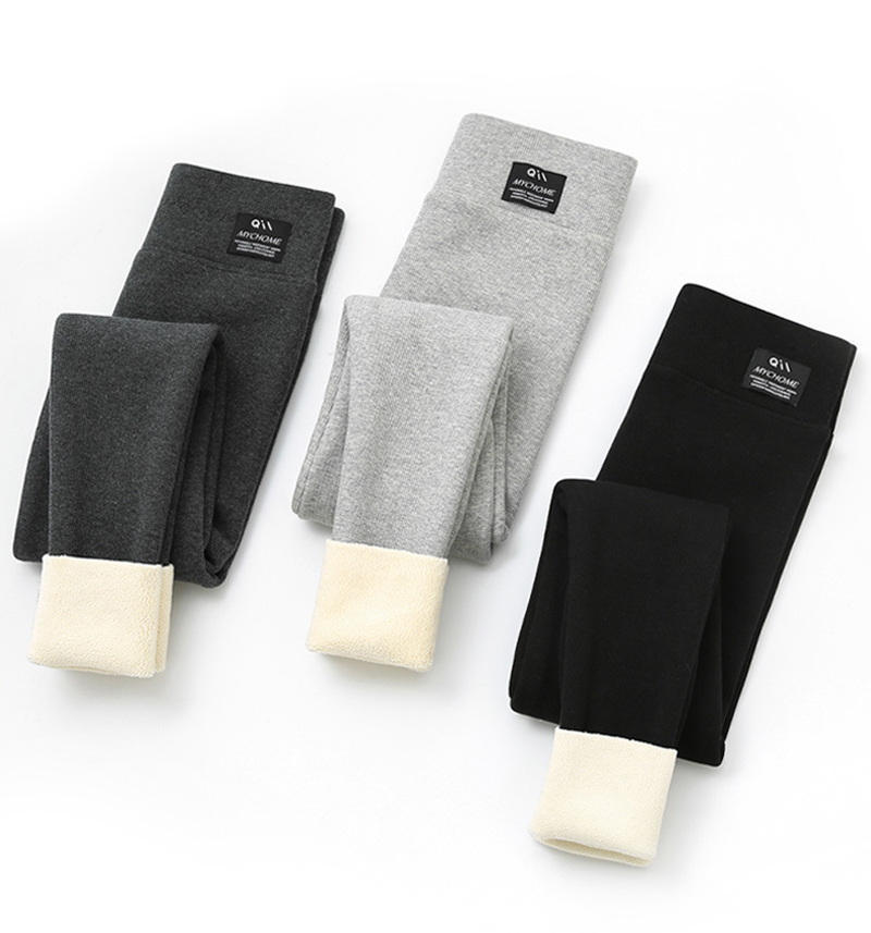 2023 Mùa Đông Nữ Quần Nhiệt Trang Làm Dày Quần Legging Cao Cấp Nơ Quần Legging Nữ Chắc Chắn Thoải Mái Ấm Co Giãn Quần Leggin