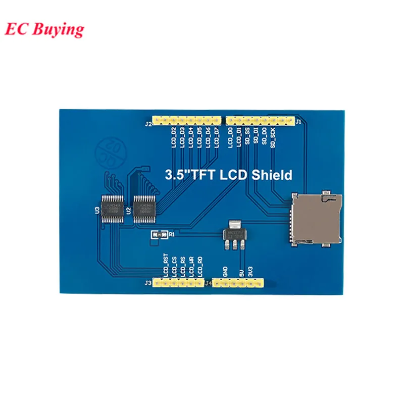 3,5-дюймовый 3,5-дюймовый TFT LCD цветной сенсорный экран дисплей модуль 480x320 Ultra HD ILI9486 привод совместимый с UNO Mega2560 для Arduino