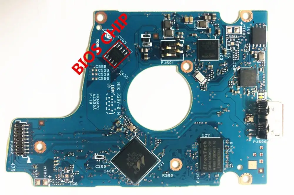 G0034A / ロジックボード / toshibba hdd pcb/mq04ubf100 mq04ubd200