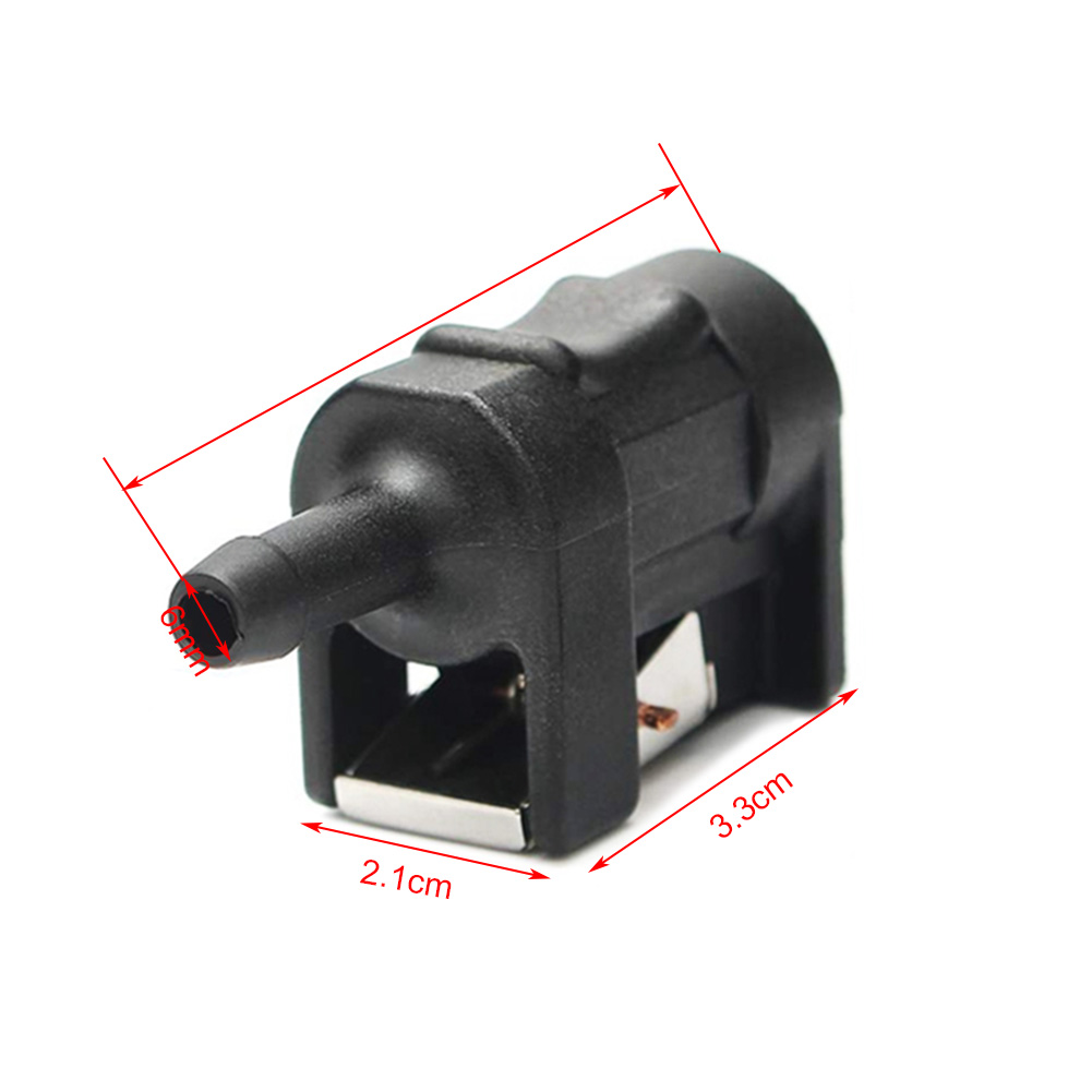 for Yamaha Outboard Motor Accessories 1 Set 1/4 ″ 6mm Male & 5/16 ″ 8mm Female Fuel Line Hose Adapter Fitting Pipe Connector