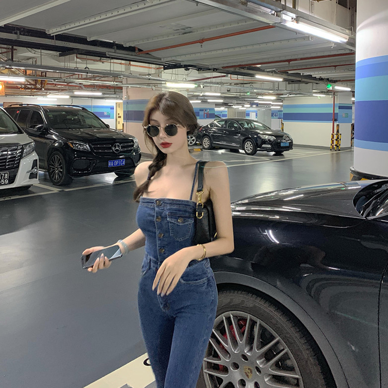 TIYIHAILEYจัดส่งฟรีแฟชั่นกางเกงผู้หญิงกางเกงตรงกางเกงยีนส์กางเกงJumpsuitและRompers S-3XLเซ็กซี่