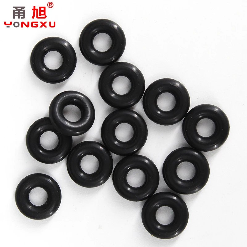 FKM O Nhẫn Ấn Miếng Đệm Dày CS1.9/2.4/3.1Mm OD5-30mm FPM Dầu Pressuer Và Chống Mòn Ô Tô fluororubber Chữ Ô 70A