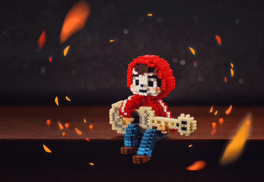 1000 ピース/バッグ 2.6 ミリメートルハマビーズ子供のおもちゃ利用可能なパーラーアイロン PUPUKOU ビーズアクティビティヒューズビーズ