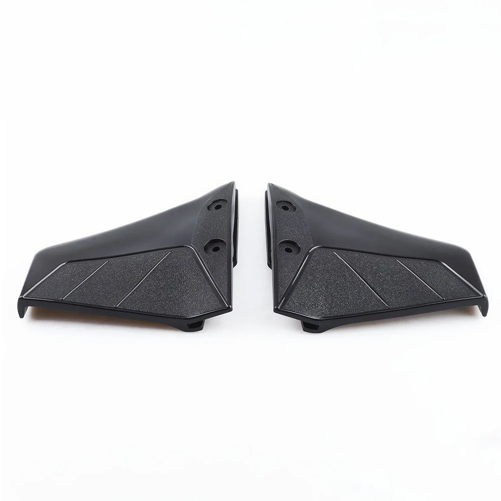 1 Paar kleiner Hydrofoil-Bootsmotor-Stabilisator, Enigne-Komponenten für 4–50 PS Außenbordmotoren mit Bolzenmutter, ABS, schwarze Bootsteile