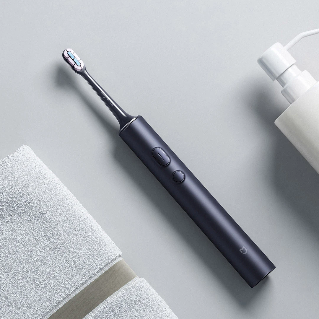 2022 XIAOMI MIJIA T700 Âm Bàn Chải Đánh Răng Điện Làm Trắng Răng Siêu Âm Rung Răng Miệng Bàn Chải Cọ Thông Minh Ứng Dụng Màn Hình Hiển Thị LED