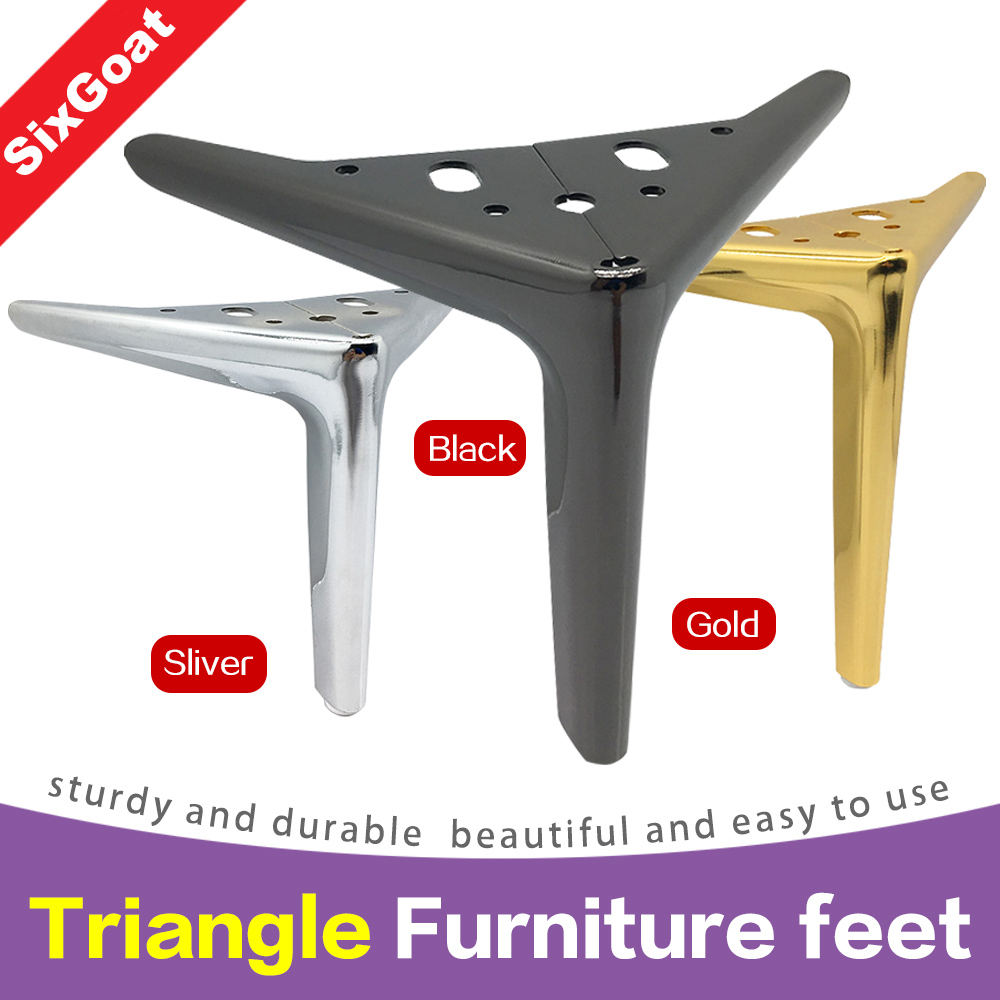 LUHO 高級クラシックソファフットキャビネットベッドの足は収縮してしっかりしていますティーテーブルバスルームアークスツール家具脚金属素材