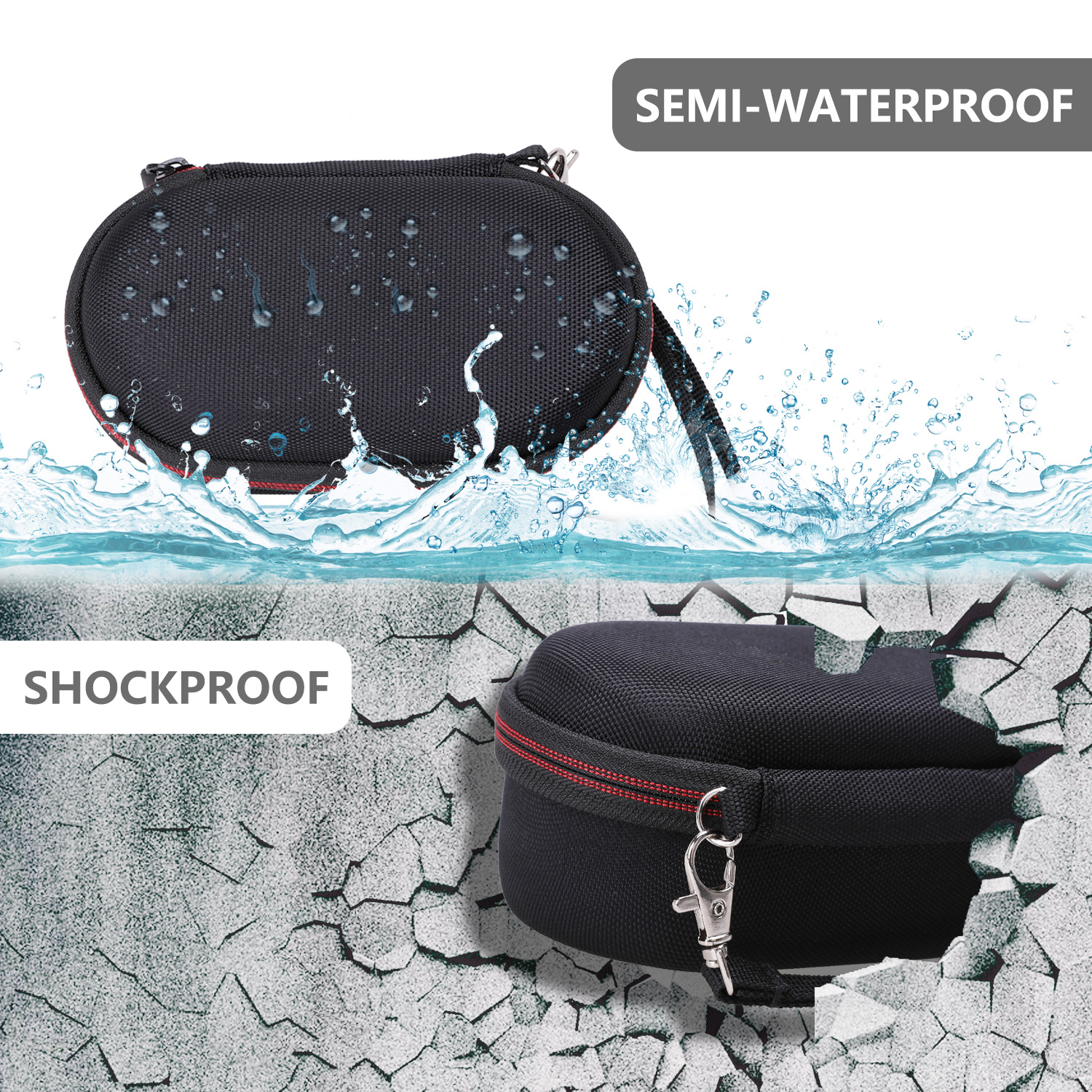 LTGEM Chống Nước Cứng EVA Dành Cho Logitech G PRO X Superlight Chuột Chơi Game Không Dây