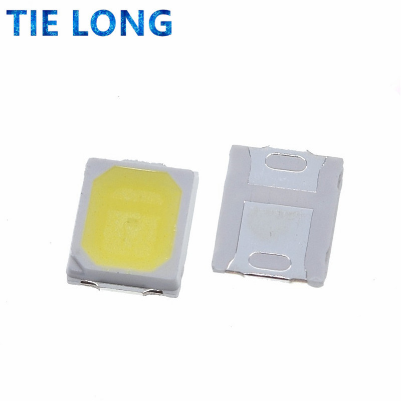 Puce LED haute luminosité, blanc chaud, 100 LED SMD, 2835 W, 21-25 LM, 0.2 pièces, nouveau, chaud