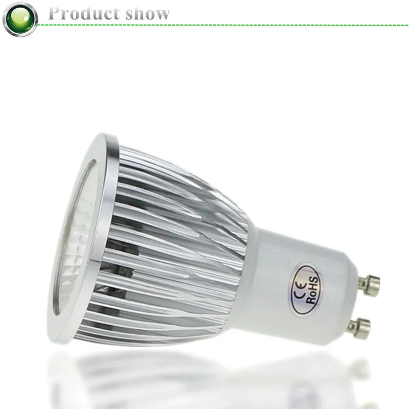 Bombilla de foco LED superbrillante GU10Light regulable Led 110V 220V AC 6W 9W 12W LED GU5.3 GU10 COB lámpara de luz LED GU 10 led GU5.3