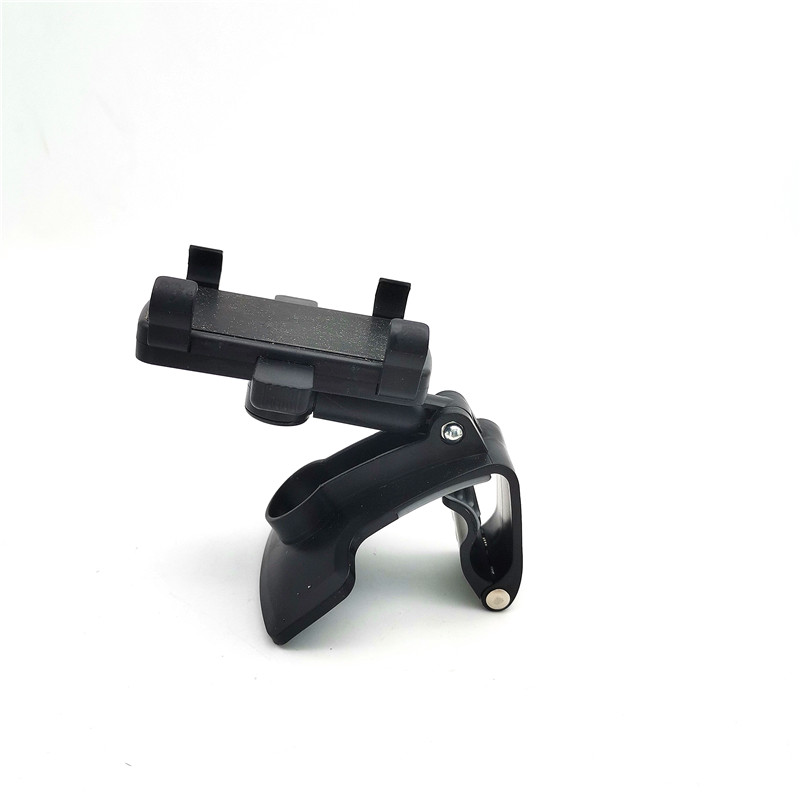 360 ° ABS Hitam Dudukan Dasbor Mobil Dudukan Berdiri Penjepit Aksesori Klip untuk Ponsel GPS