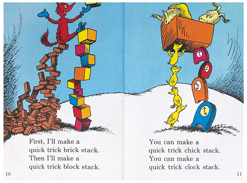 หนังสือ 5 เล่ม/ชุดกรณีคลาสสิกของ Dr. Seuss เด็กสนุกน่าสนใจหนังสือภาพภาษาอังกฤษ 3-11 ปีเด็กการเรียนรู้ของเล่น