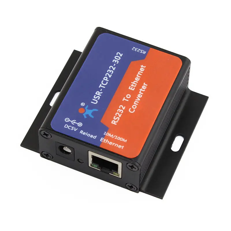 USR-TCP232-302 RS232 Seriell zu RJ45 Ethernet Adapter IP Konverter/Geräteserver