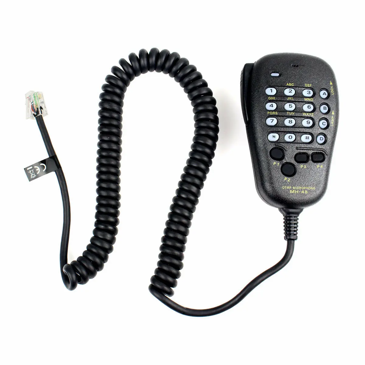 Микрофон для динамика, для Yaesu, Φ, Φ, FT-1807, Φ, радиомикрофон PTT, 1902
