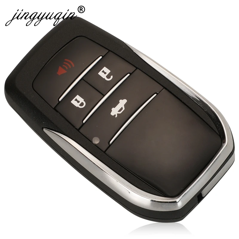 jingyuqin Upgrade 2/3/4 Button Flip Key Case For Toyota Reiz Camry Rav4 Yaris Corolla 4Runner Avlon Folding Car Remote Key Shell