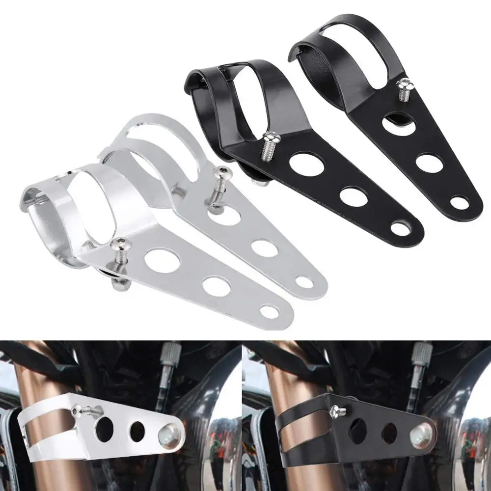 Đa Năng Xe Máy Đèn Pha Gắn Chân Đế Dĩa Tai Xay Thịt Đèn Pha Giá Đỡ Kẹp Có Thể Điều Chỉnh Động Cơ Dĩa Núi 27-36Mm 38-48Mm
