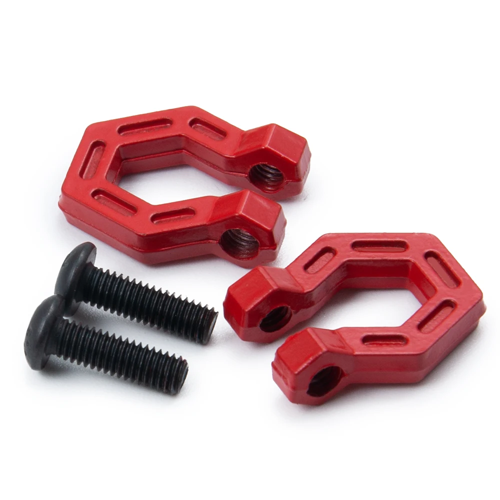 AXSPEED Hợp Kim Nhôm Xe Kéo Kéo Xiềng Xích Móc Cho Trục SCX10 1/10 Điều Khiển Xe Bánh Xích Xe Nâng Cấp Phần Phụ Kiện