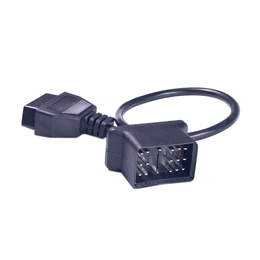 ZJD-Voor Toyota 17Pin Naar 16 Pin Voor Obd Obd2 Adapter Kabel Lood Diagnostische Interface 17 Pin Obdii Verlengkabel