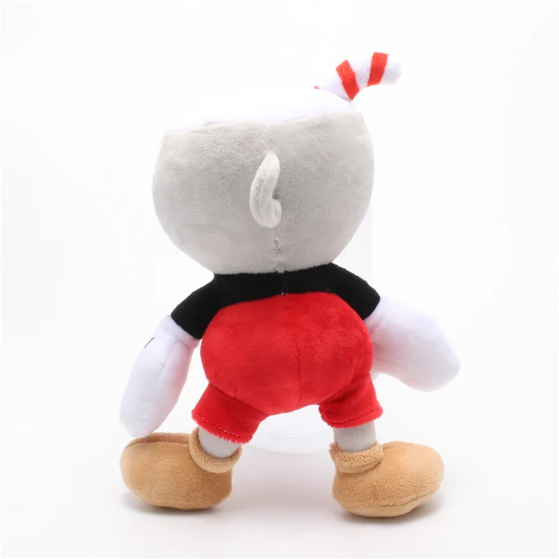 25 ซม.เกมผจญภัย Cuphead Plush ของเล่น Mugman ปีศาจตํานาน Chalice ตุ๊กตา Plush ตุ๊กตาของเล่นสําหรับของขวัญเด็ก