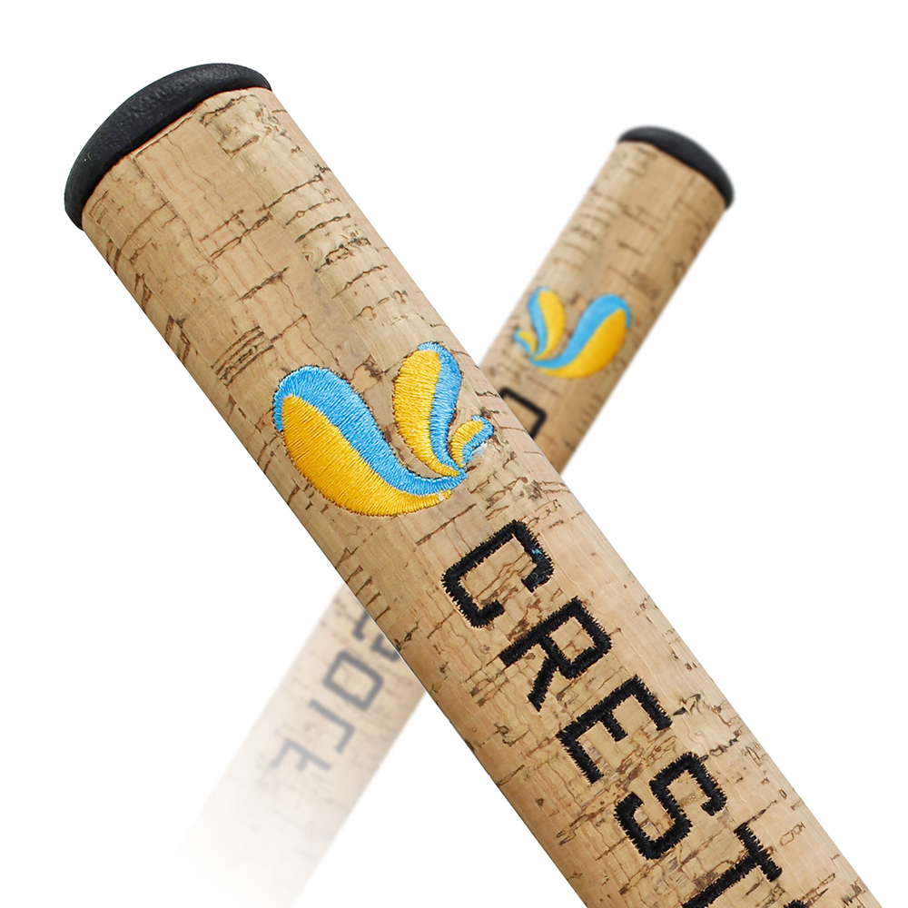 CRESTGOLF ゴルフ グリップ 新しい環境樹皮ゴルフ パター グリップ ゴルフ クラブ グリップ 3.0