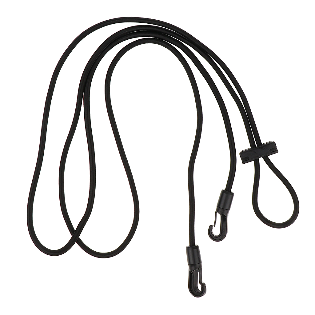Ensanchador de cuello negro para caballos, correa elástica para caballos, cuerda ajustable con hebillas de plástico, suministros ecuestres, 10 pies